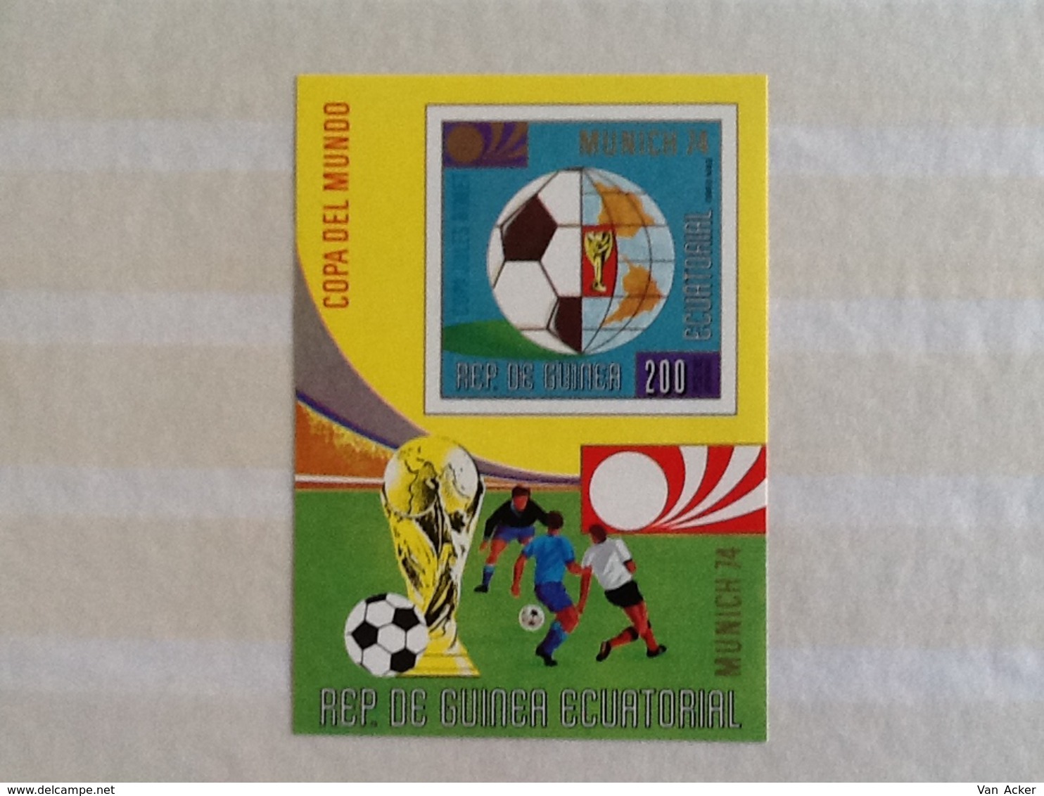 Equatorial Guinea World Cup 1974. - Guinée Equatoriale