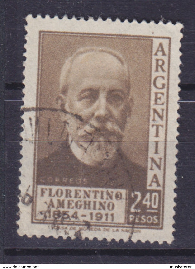 Argentina 1956 Mi. 649      2.40 Florentino Ameghino, Athhropologe (1854-1911) - Gebraucht