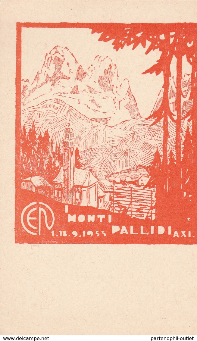 Cartolina - Postcard / Non Viaggiata - Unsent /  Monti Pallidi, A Cura Club Alpino Italiano Escursionisti Napoletani. - Mountaineering, Alpinism