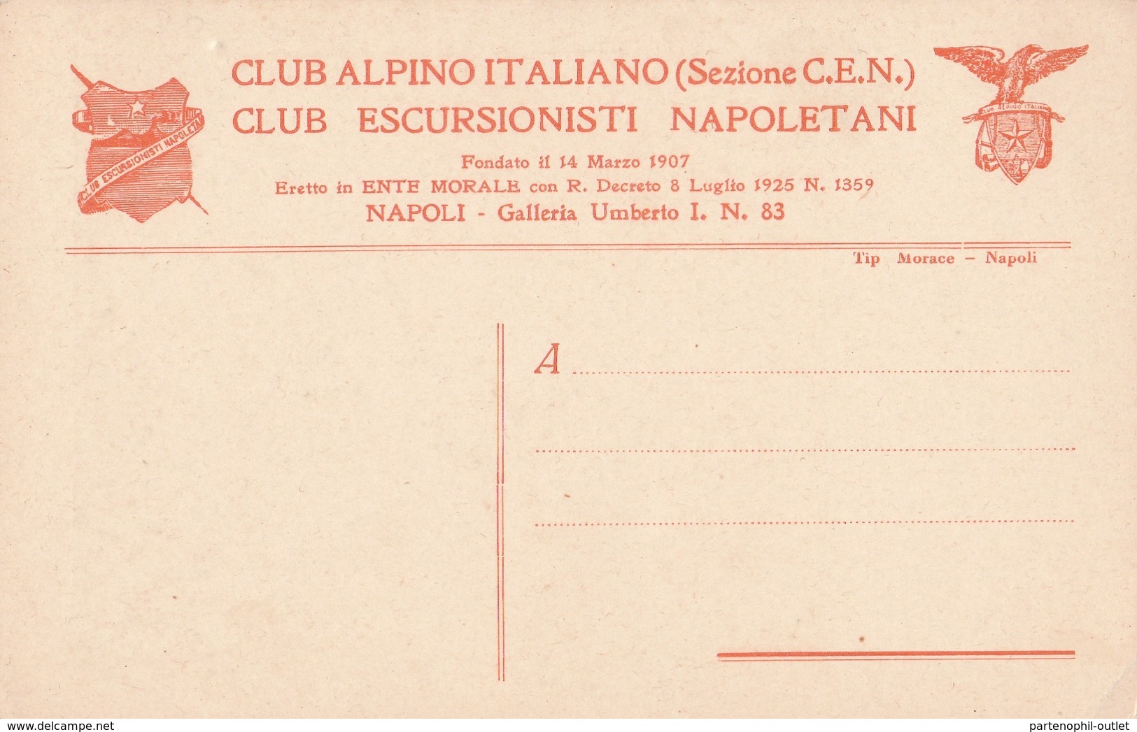 Cartolina - Postcard / Non Viaggiata - Unsent /  Monti Pallidi, A Cura Club Alpino Italiano Escursionisti Napoletani. - Alpinismo