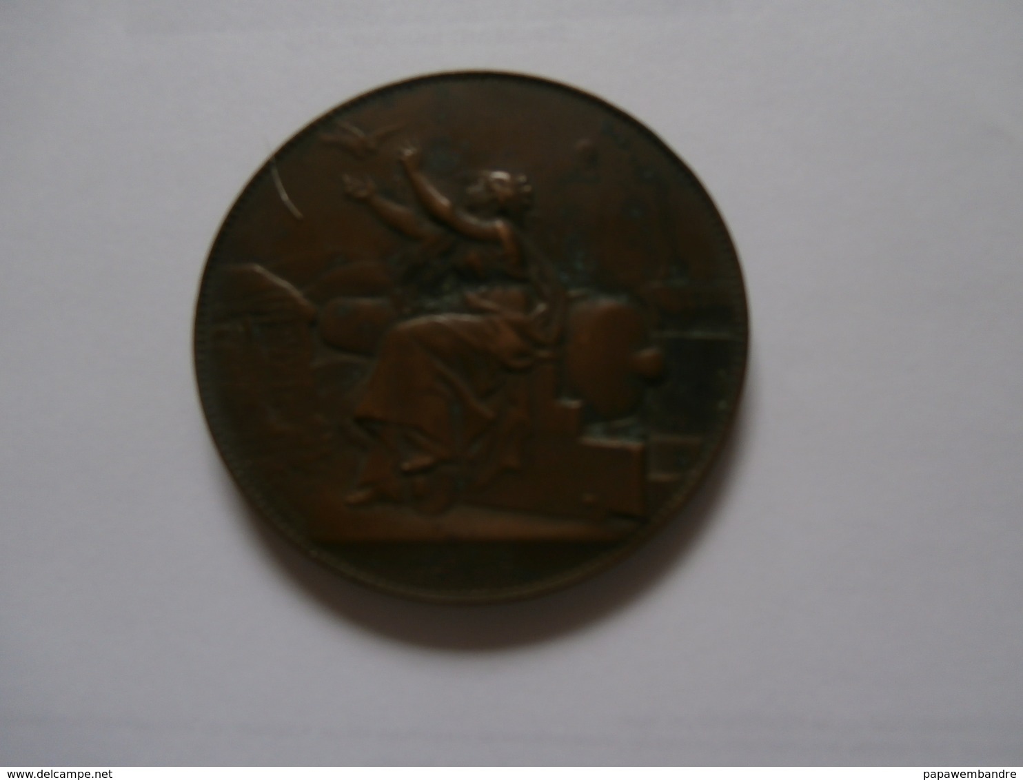 Médaille Ministère De La Guerre  : Bordeaux 1902  Veys Anseghem (Anzegem) - Autres & Non Classés