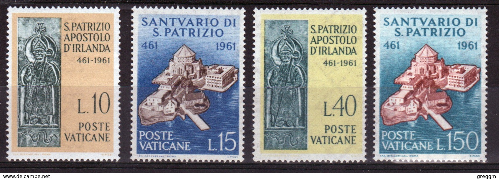 Vatican 1961 Complete Set Of Stamps Celebrating The 15th Death Anniversary Of St Patrick. - Unused Stamps