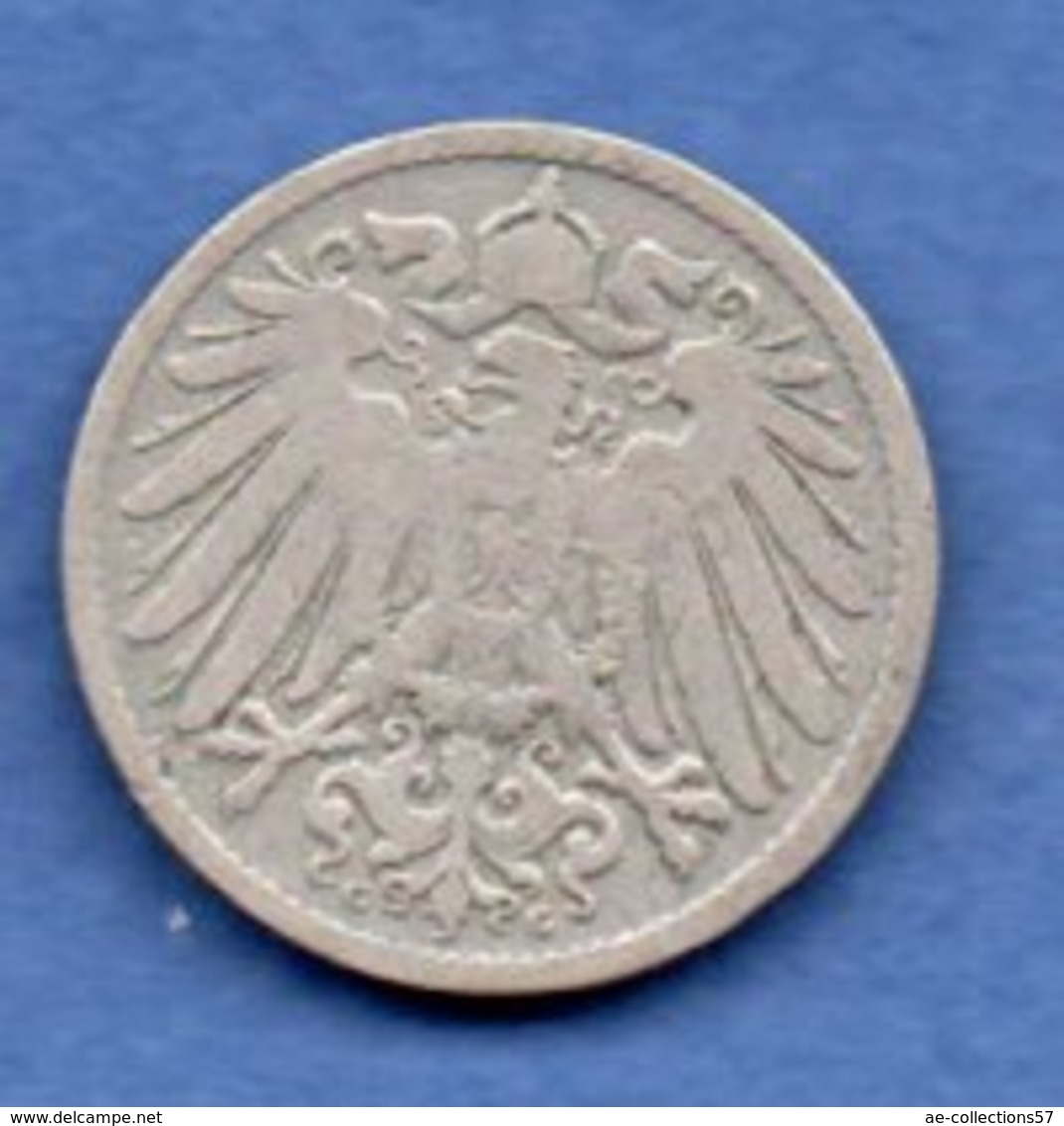 Allemagne  - 10 Pfennig 1890 G   -  état  TB - 10 Pfennig