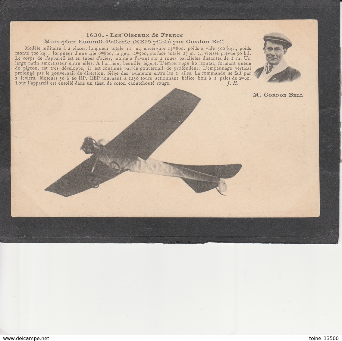 AVIATION - Lot de 10 Cartes - (àvoir 10 scans)