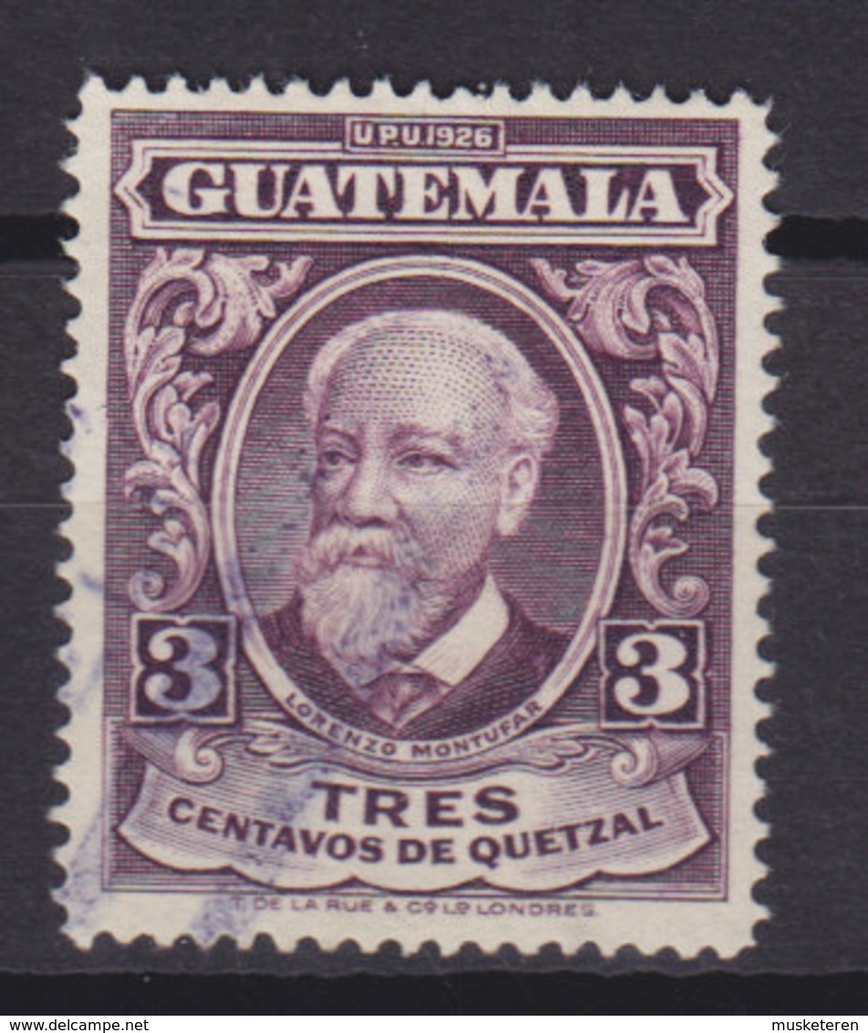 Guatemala 1929 Mi. 223     3 C. Lorenzo Montúfar - Guatemala