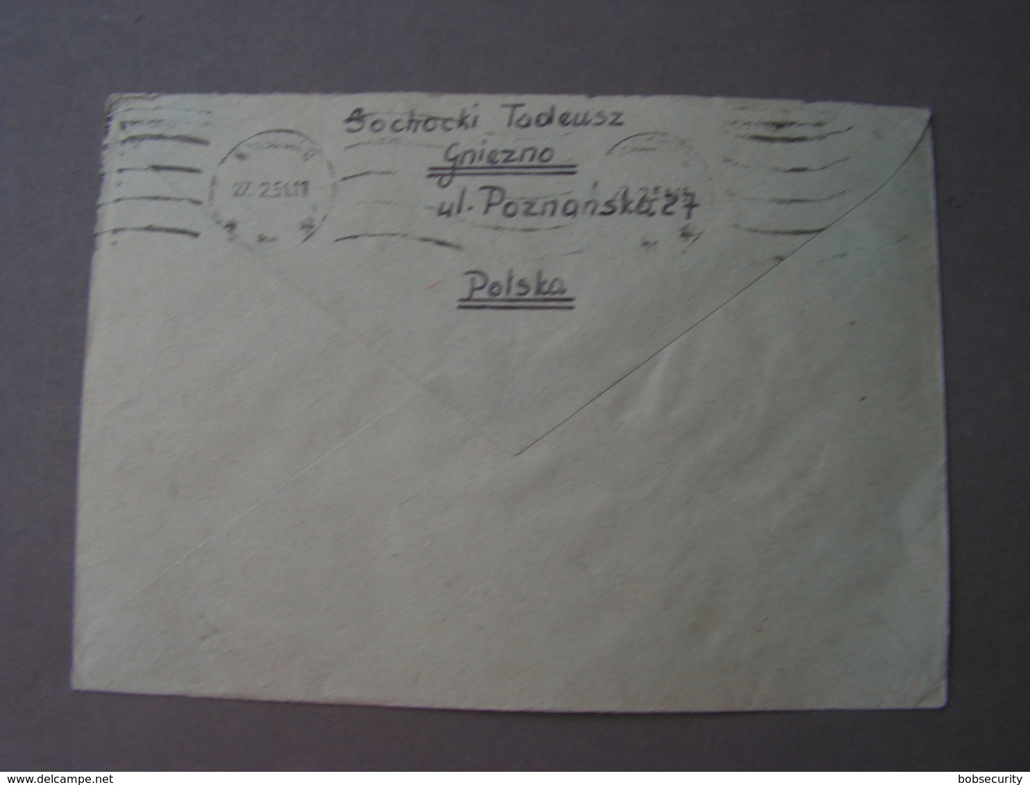 Polen Cv. 1951 Brezno And Two Stamps Still Groszy Overprint - Briefe U. Dokumente