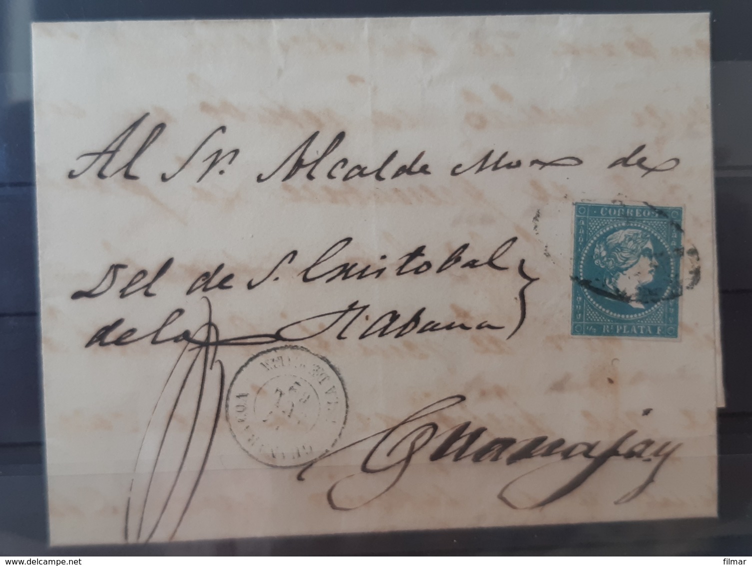 Cuba (falso Postal Tipo 8 - Cuba (1874-1898)