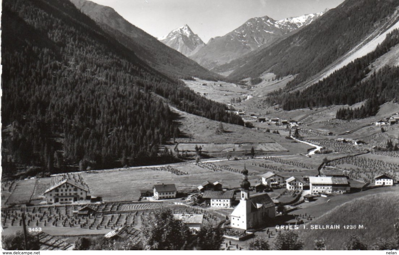 GRIES I. SELLERAIN-REAL PHOTO-NON  VIAGGIATA-1961 - Sellrein