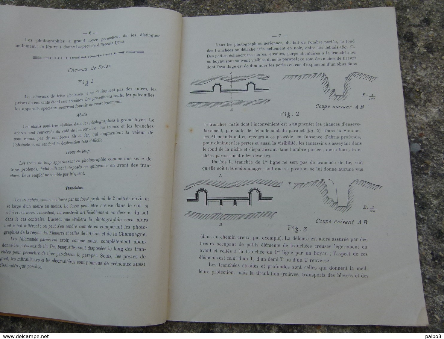 SECRET Rare Manuel Livre Etat Major Notes Sur L'interprétations Des Photographies Aeriennes 1916 - 1914-18