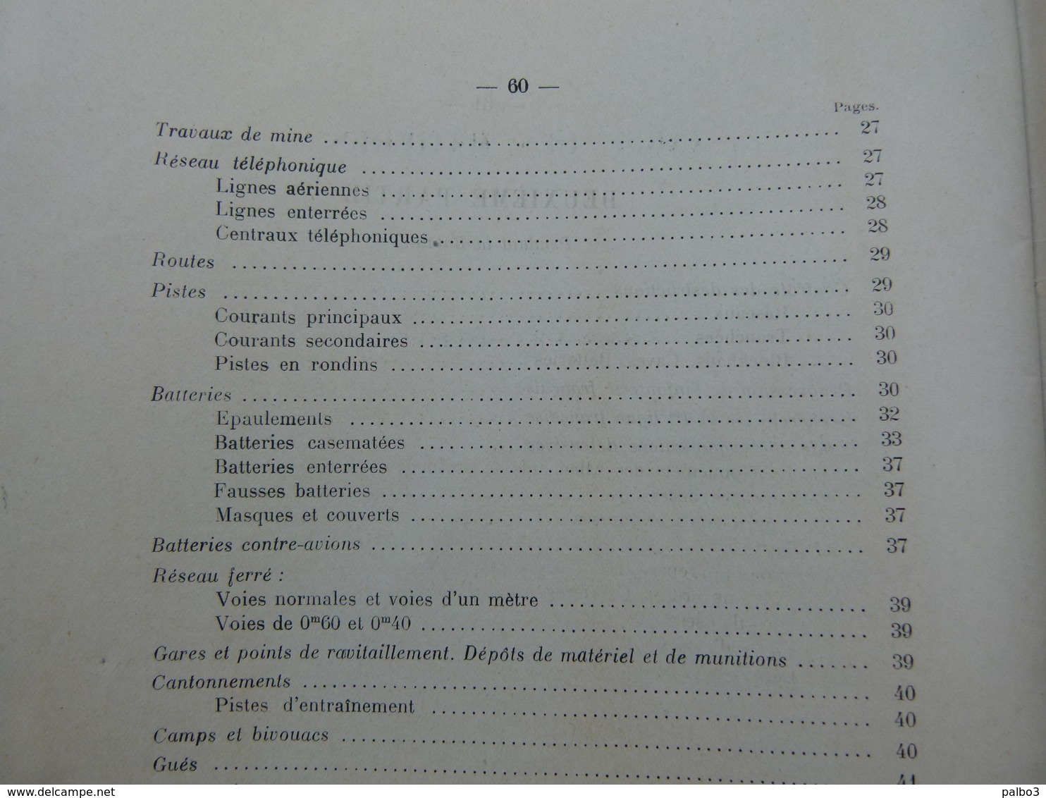 SECRET Rare Manuel Livre etat major Notes sur l'interprétations des Photographies Aeriennes 1916
