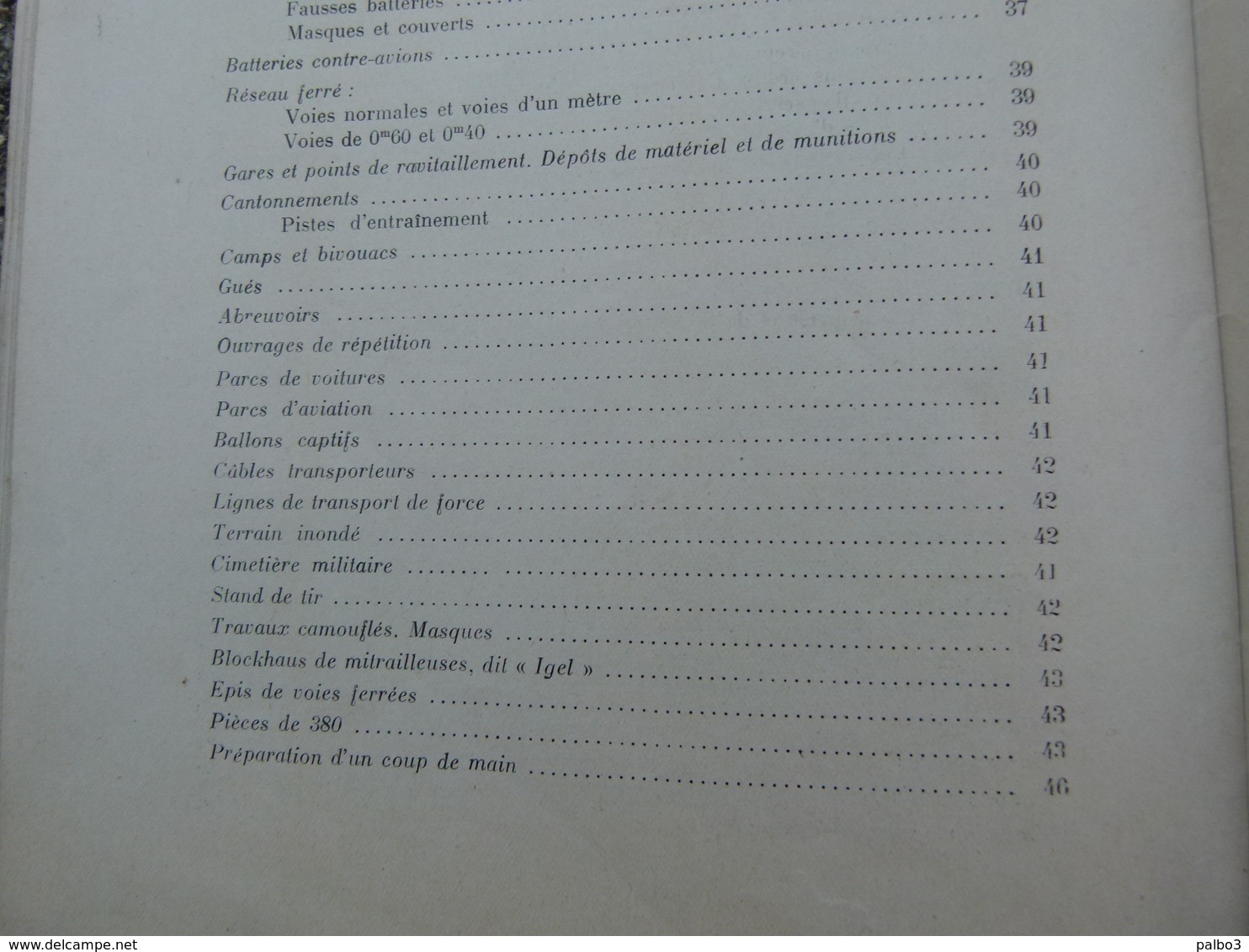 SECRET Rare Manuel Livre etat major Notes sur l'interprétations des Photographies Aeriennes 1916