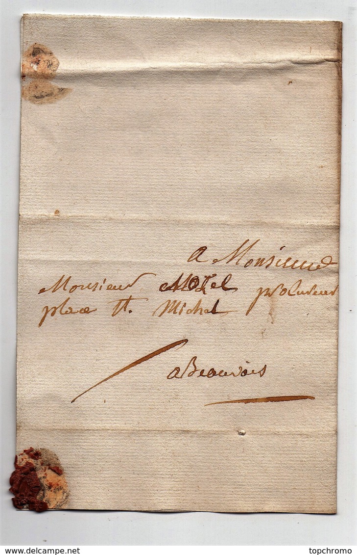 Correspondance lettre acte Beauvais Morel procureur baillage Paroisse Curé Le Blanc Lecat (1766) une vingtaine de docume