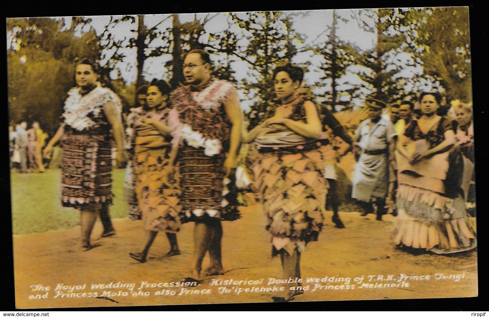 TONGA   THE ROYAL WEDDING PROCESSION - Tonga