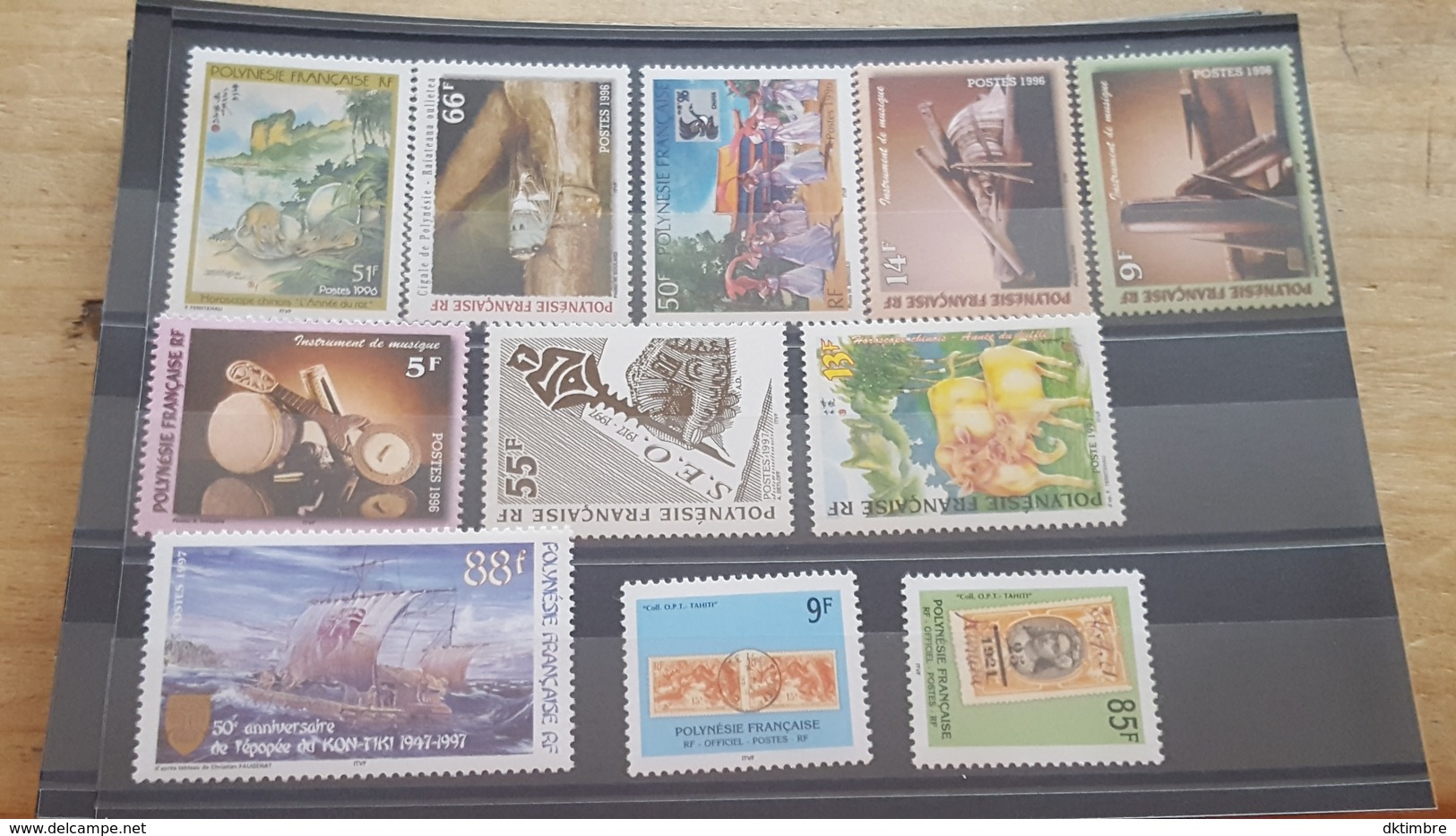 LOT 463811 TIMBRE DE COLONIE POLYNESIE  NEUF** LUXE - Collections, Lots & Séries