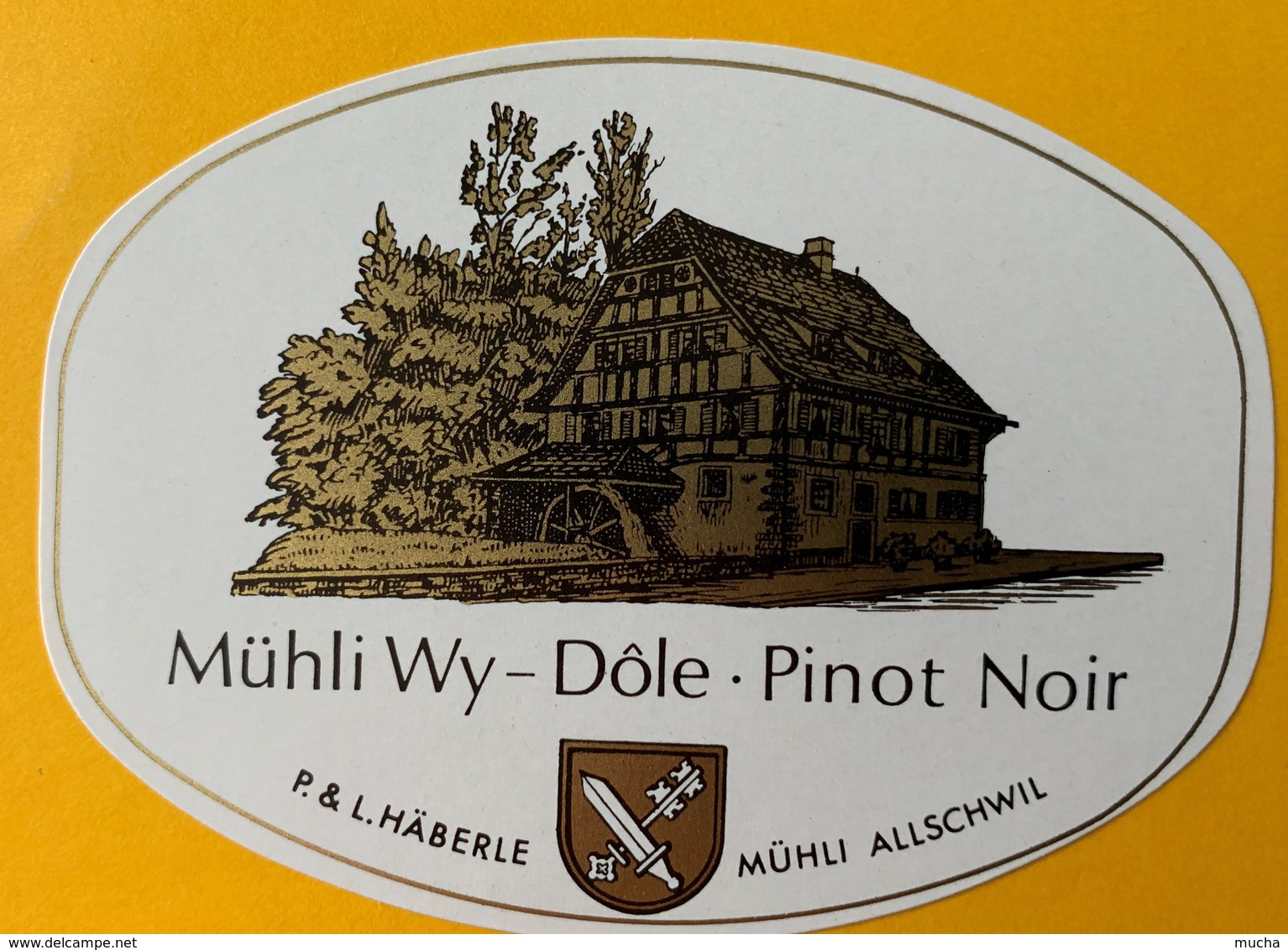 11036 - Dôle Pinot Noir Mühli Wy Vin Du Moulin Suisse - Autres & Non Classés