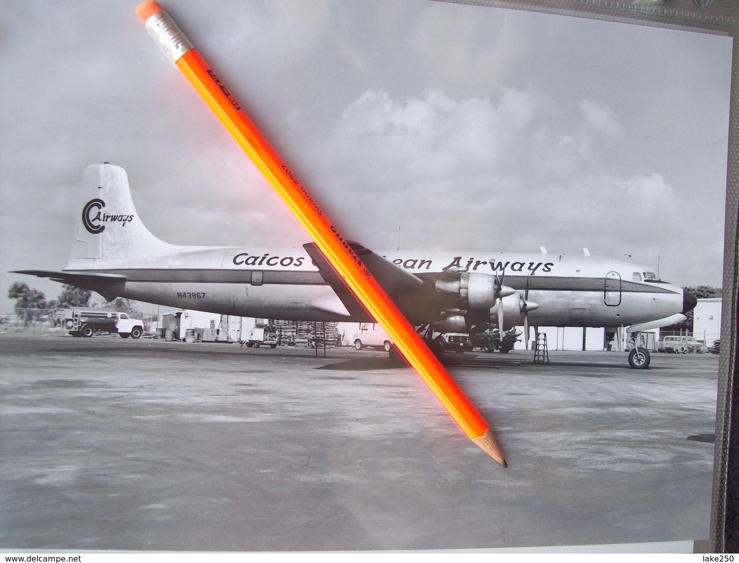 FOTOGRAFIA AEREO DOUGLAS  DC6 - Aviation