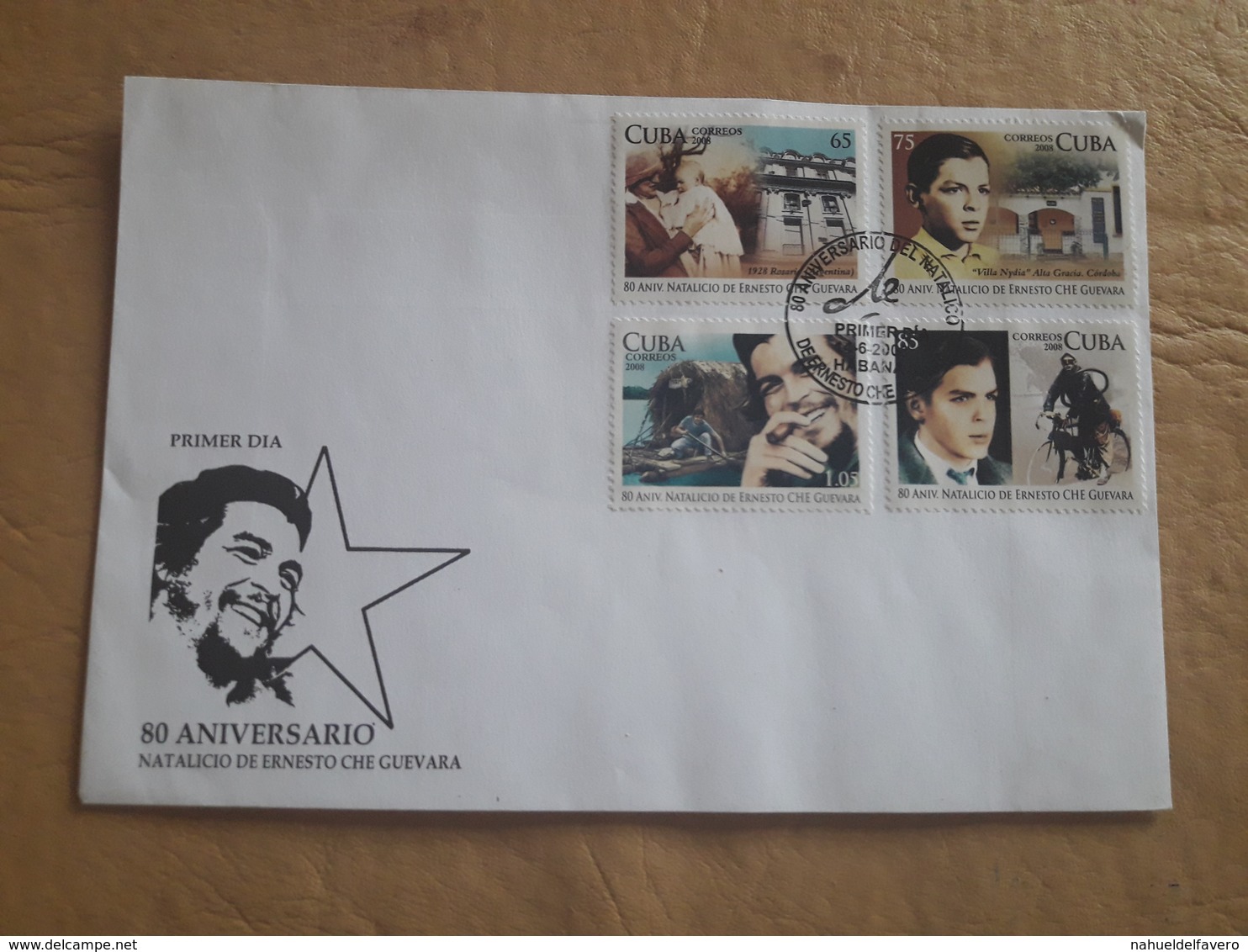 Cuba FDC 80e Anniversaire De La Naissance D’Ernesto Che Guevara - FDC