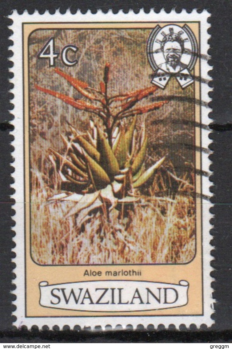 Swaziland  1980 Single 4c Flowers Stamp. - Swaziland (1968-...)