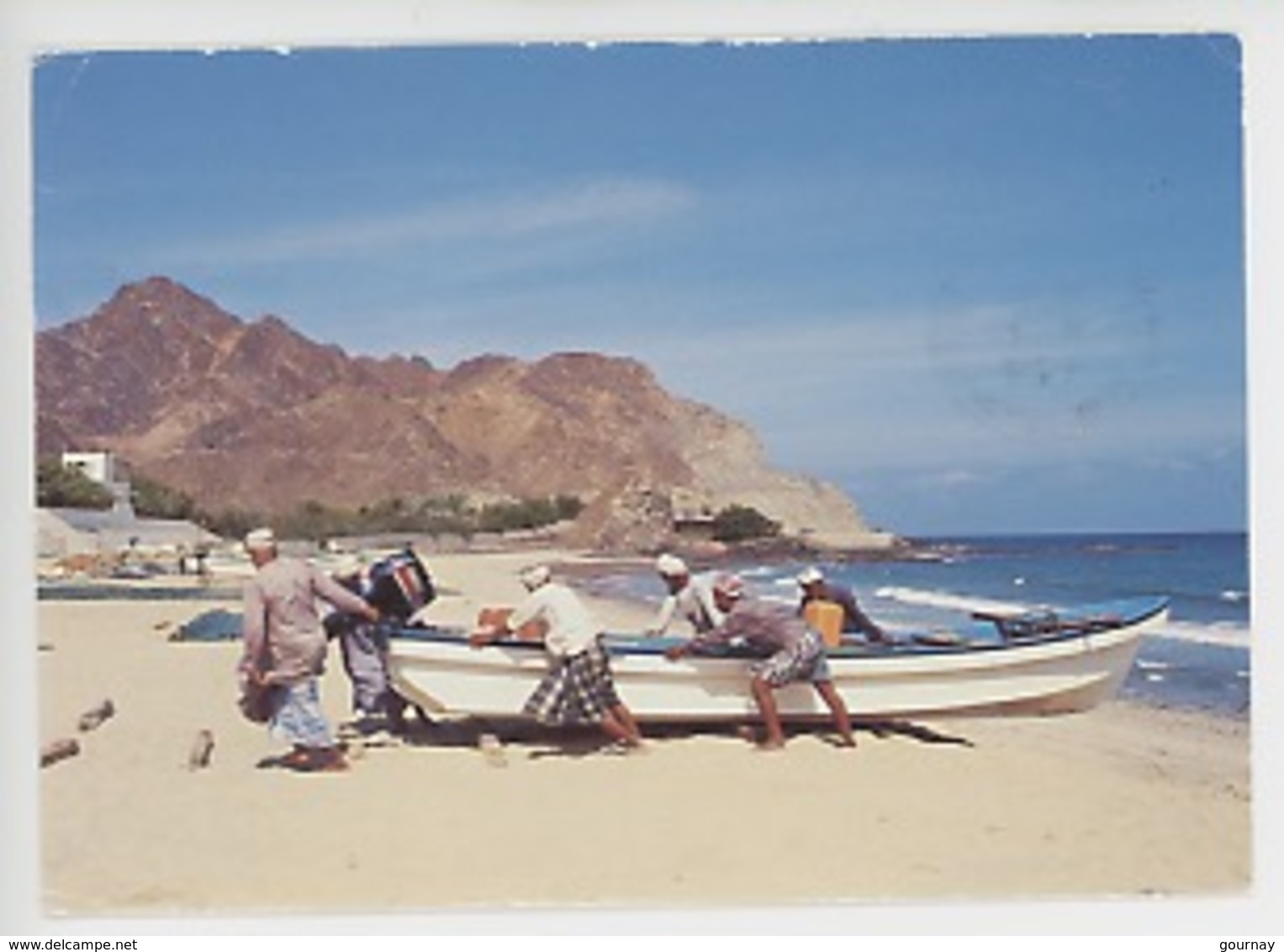 Asie : Sultanate Of Oman, Fisherman Al-Bustan Beach - Oman