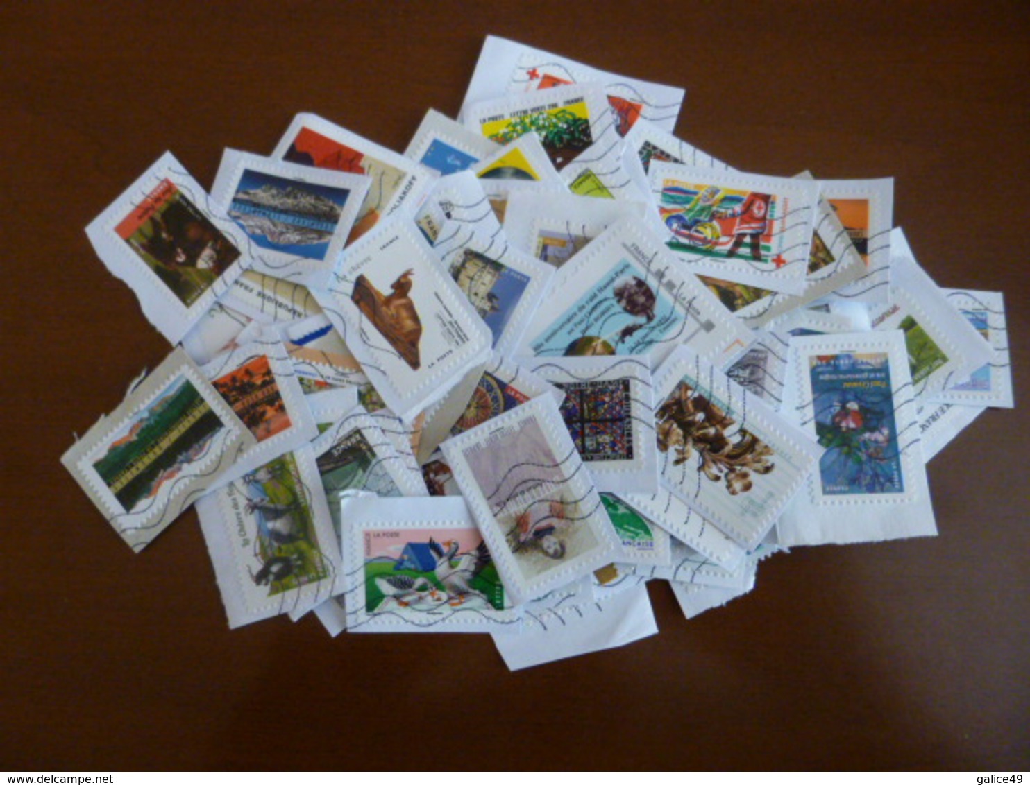 9591 Lot De 100 Timbres Français - Otros & Sin Clasificación