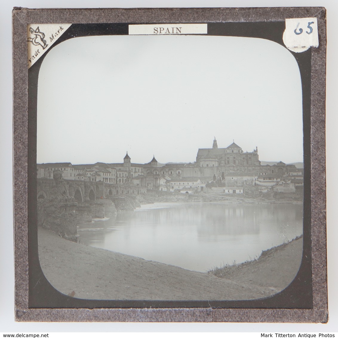 Córdoba SPAIN - Magic Lantern Slide (lanterne Magique) - Plaques De Verre