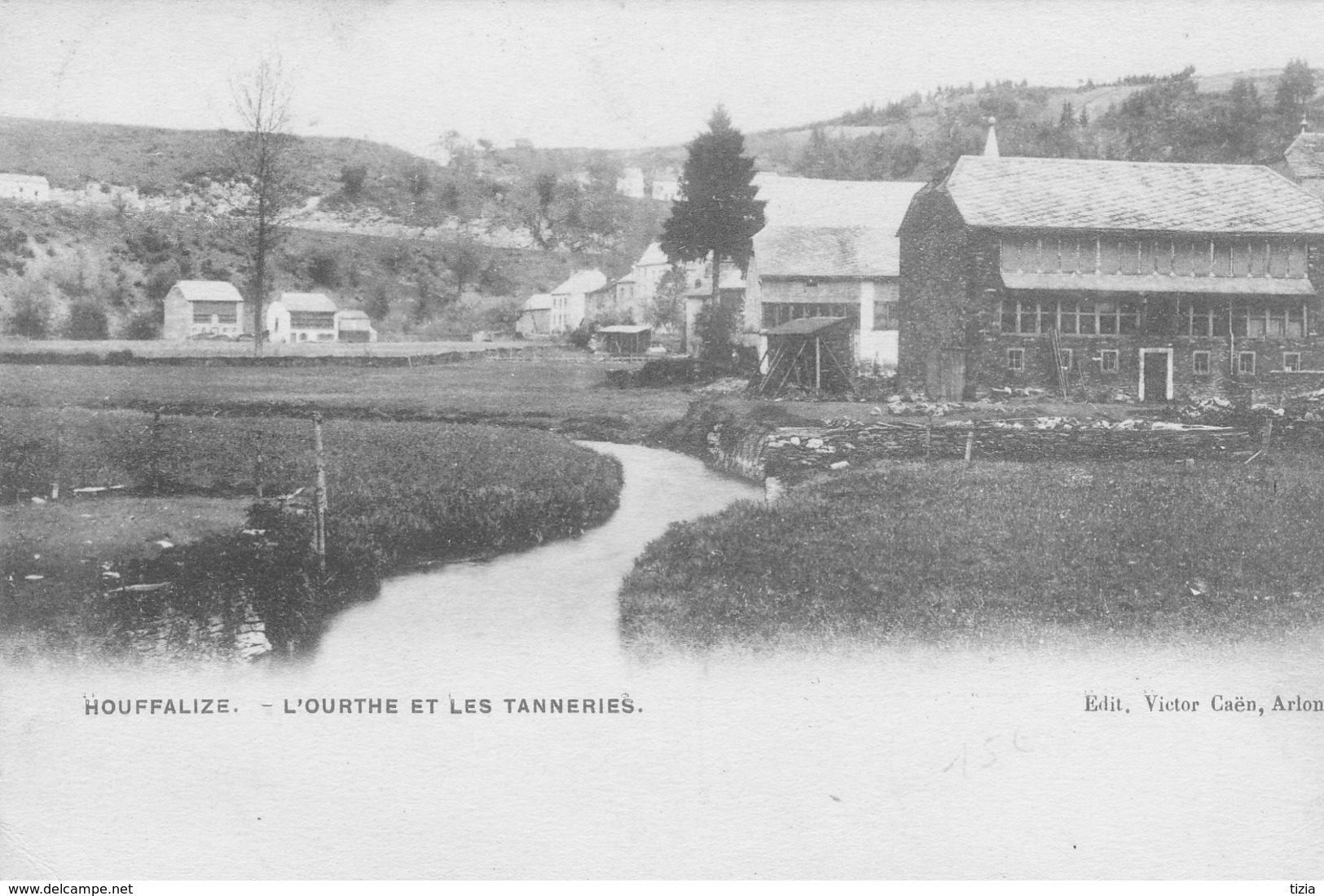 Houffalize Et Les Tanneries.   Scan - Houffalize