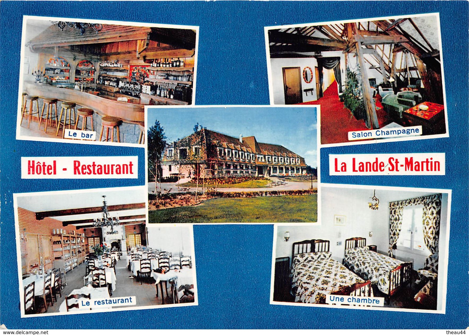 ¤¤   -   HAUTE-GOULAINE    -  Hôtel De La Lande Saint-Martin  -   Multivues -   ¤¤ - Haute-Goulaine