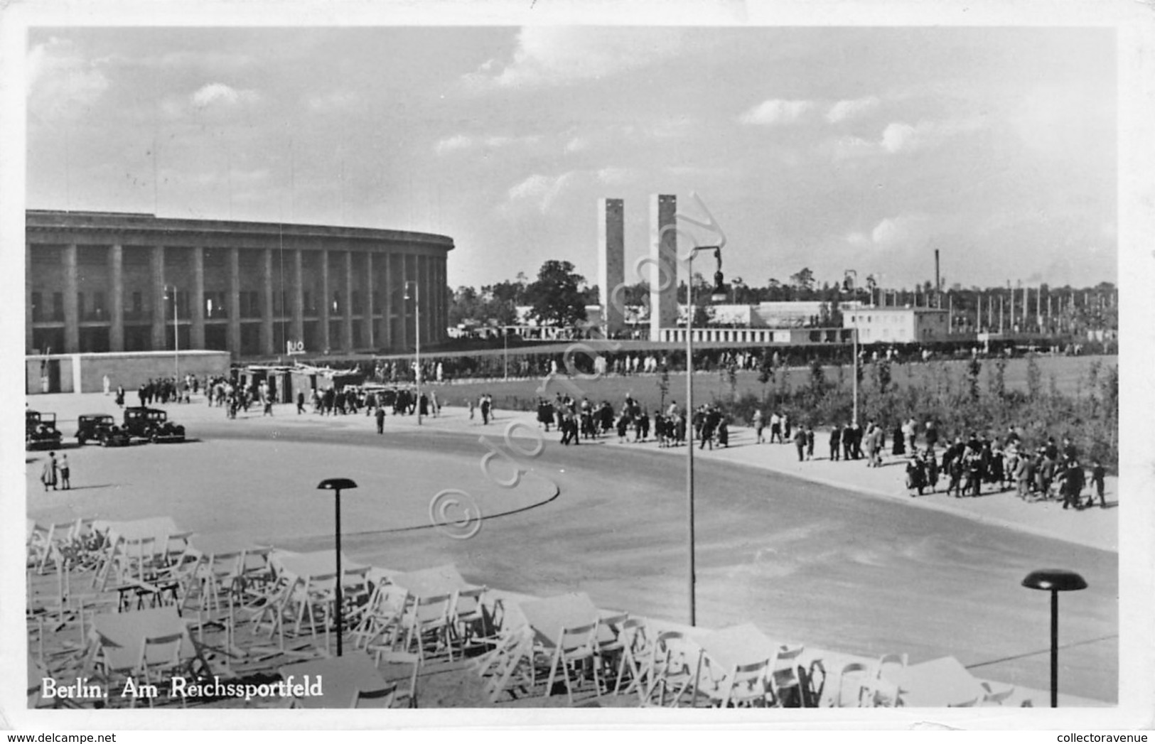 Cartolina Berlin Am Reichssportfield 1936 - Non Classificati