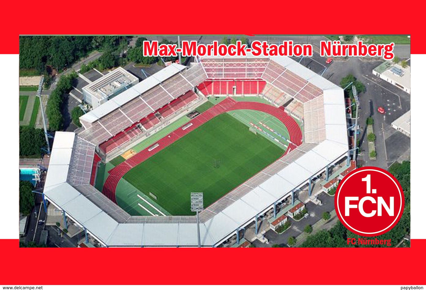 CP.STADE .  NURNBERG  ALLEMAGNE   MAX-MORLOCK  STADION   # CS. 561 - Soccer