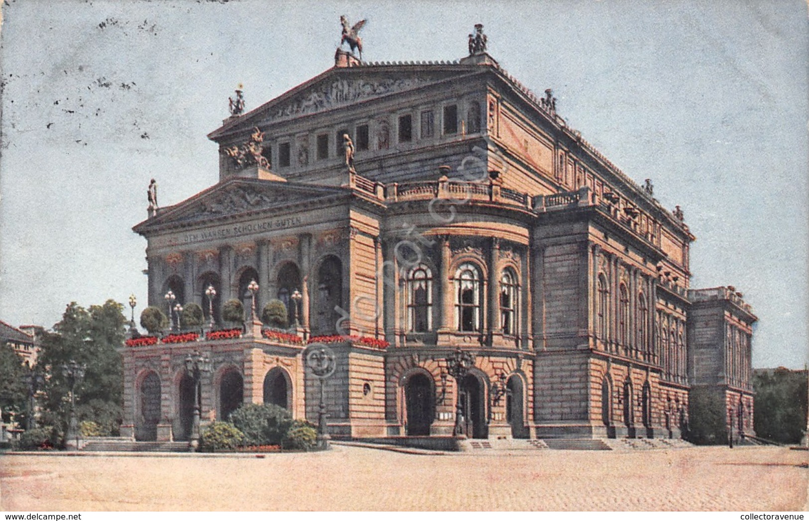 Cartolina Frankfurt Oper 1912 - Non Classificati