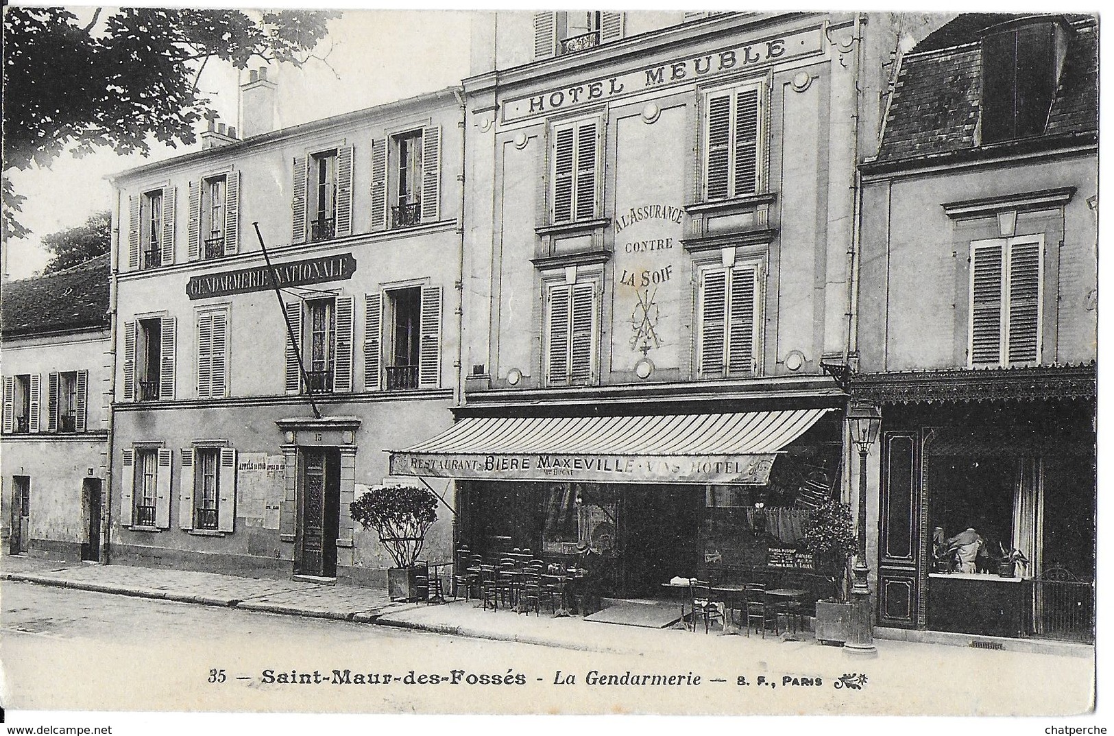 SAINT-MAUR-DES-FOSSES 94 VAL DE MARNE 35 LA GENDARMERIE EDIT. BF - Saint Maur Des Fosses