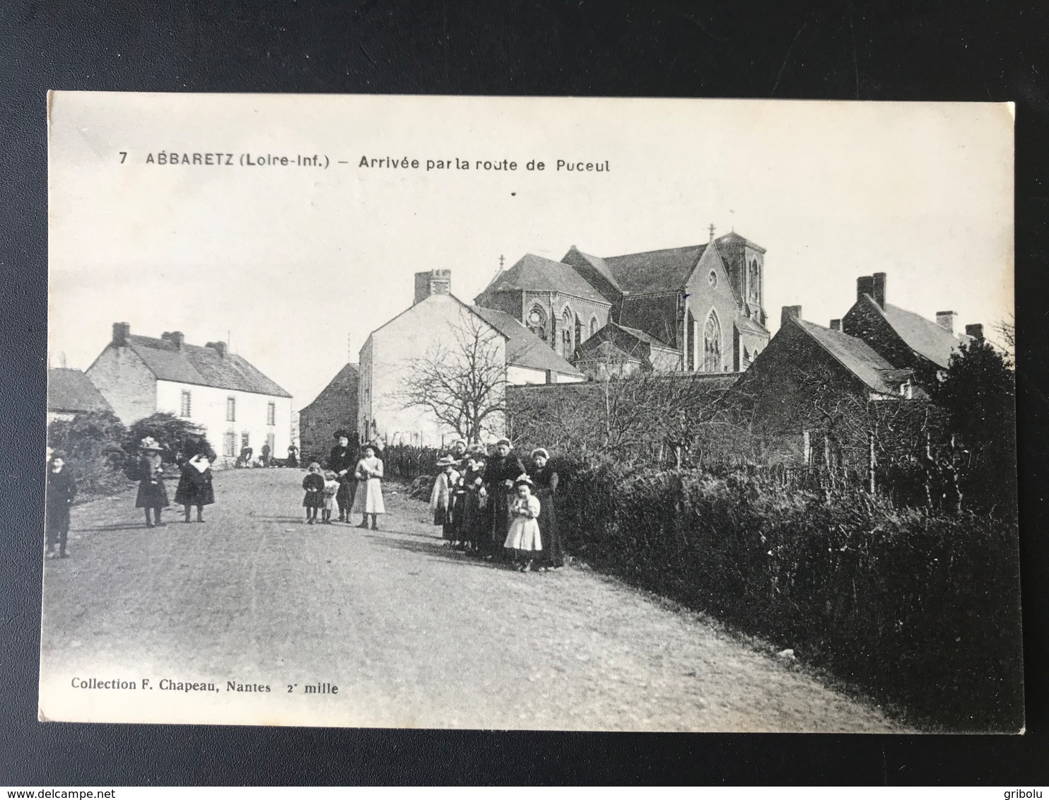 ABBARETZ - Arrivée Par La Route De Puceul - Sonstige & Ohne Zuordnung