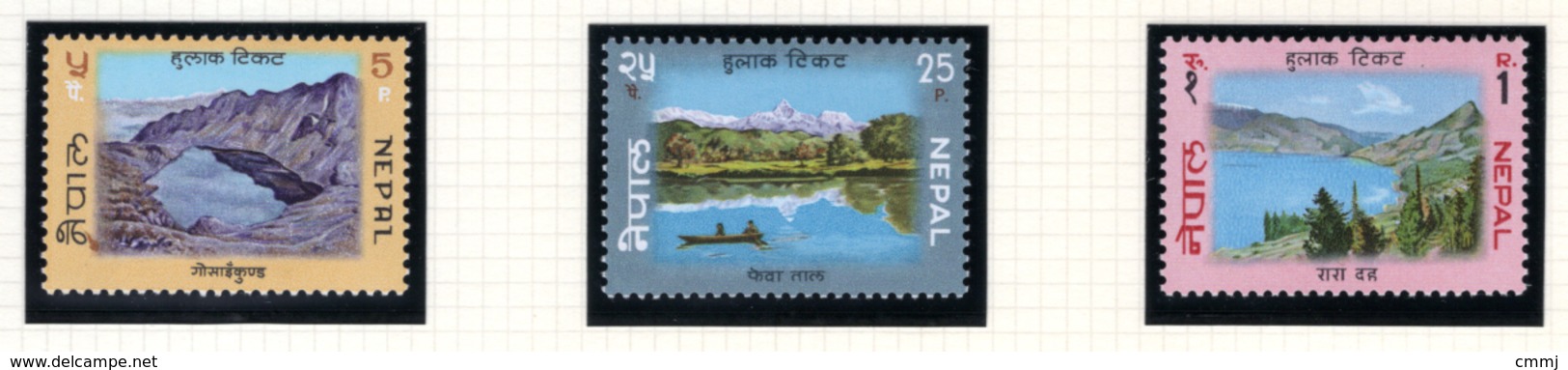 1970 - NEPAL  -  Mi. Nr.  253/255 - NH - (CW4755.43) - Nepal