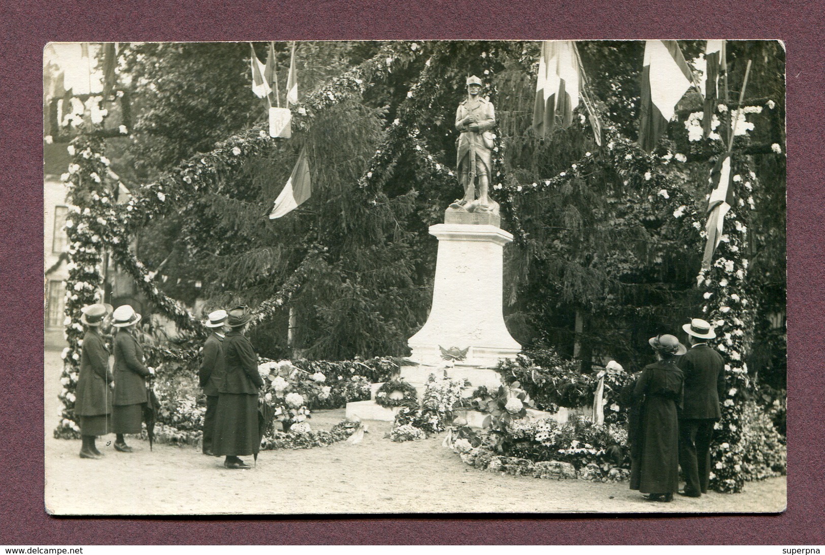 ARC-EN-BARROIS  (52) : " INAUGURATION DU MONUMENT Juillet 1922 " - Arc En Barrois