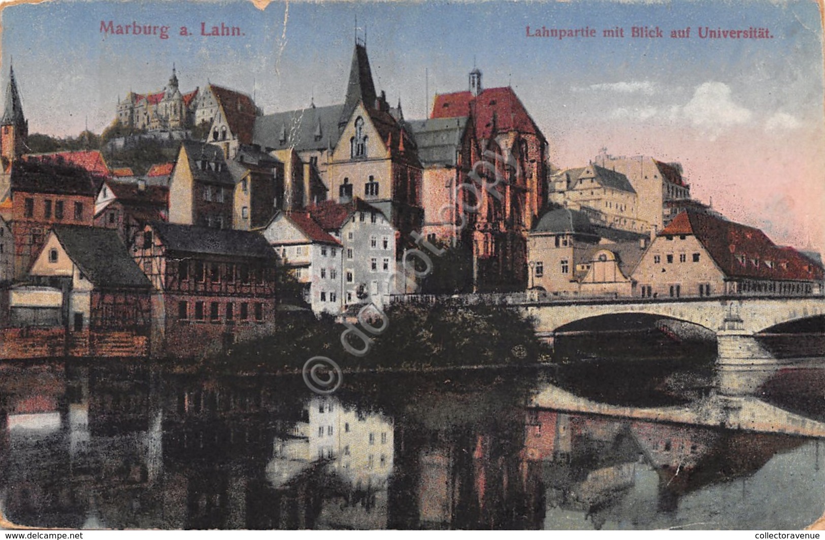 Cartolina Marburg A. Lahn 1928 ?? - Non Classificati