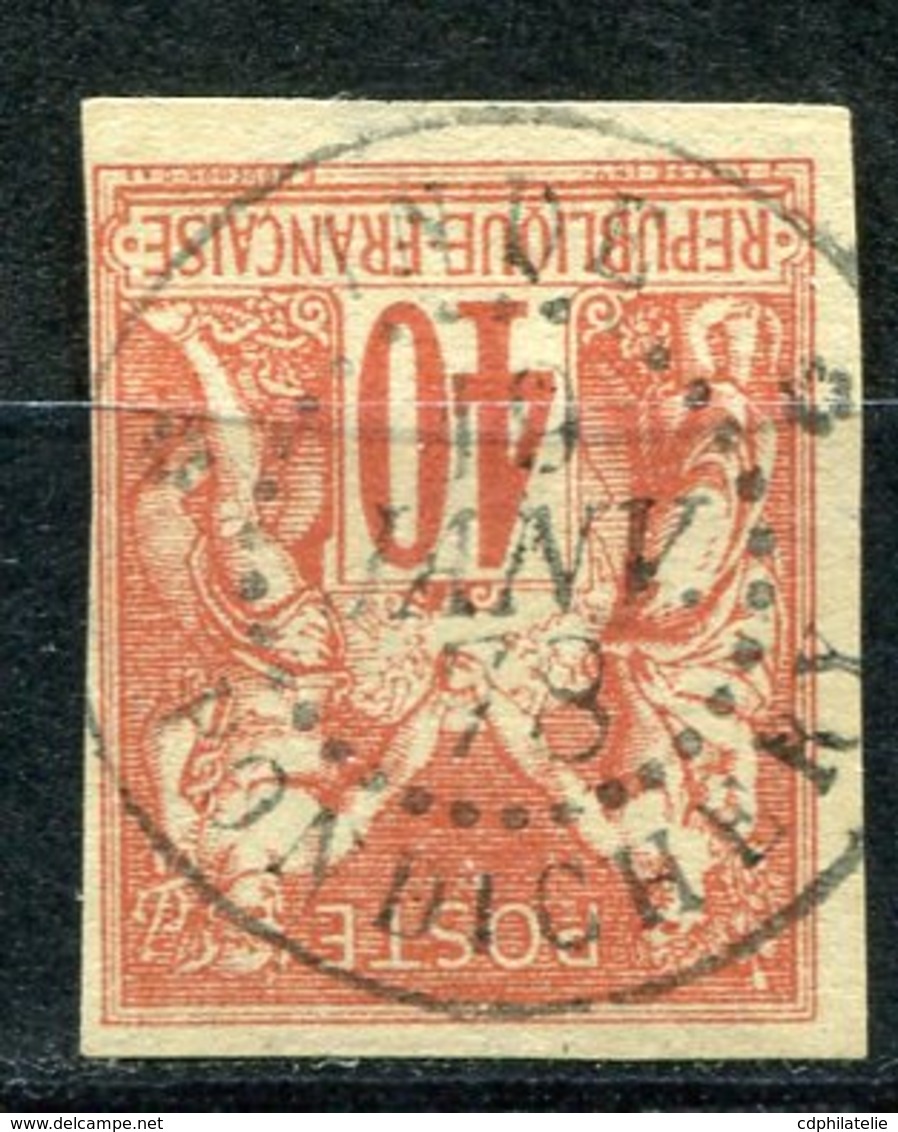 COLONIES GENERALES N°27 AVEC OBLITERATION INDE 19 JANV 78 PONDICHERY - Used Stamps