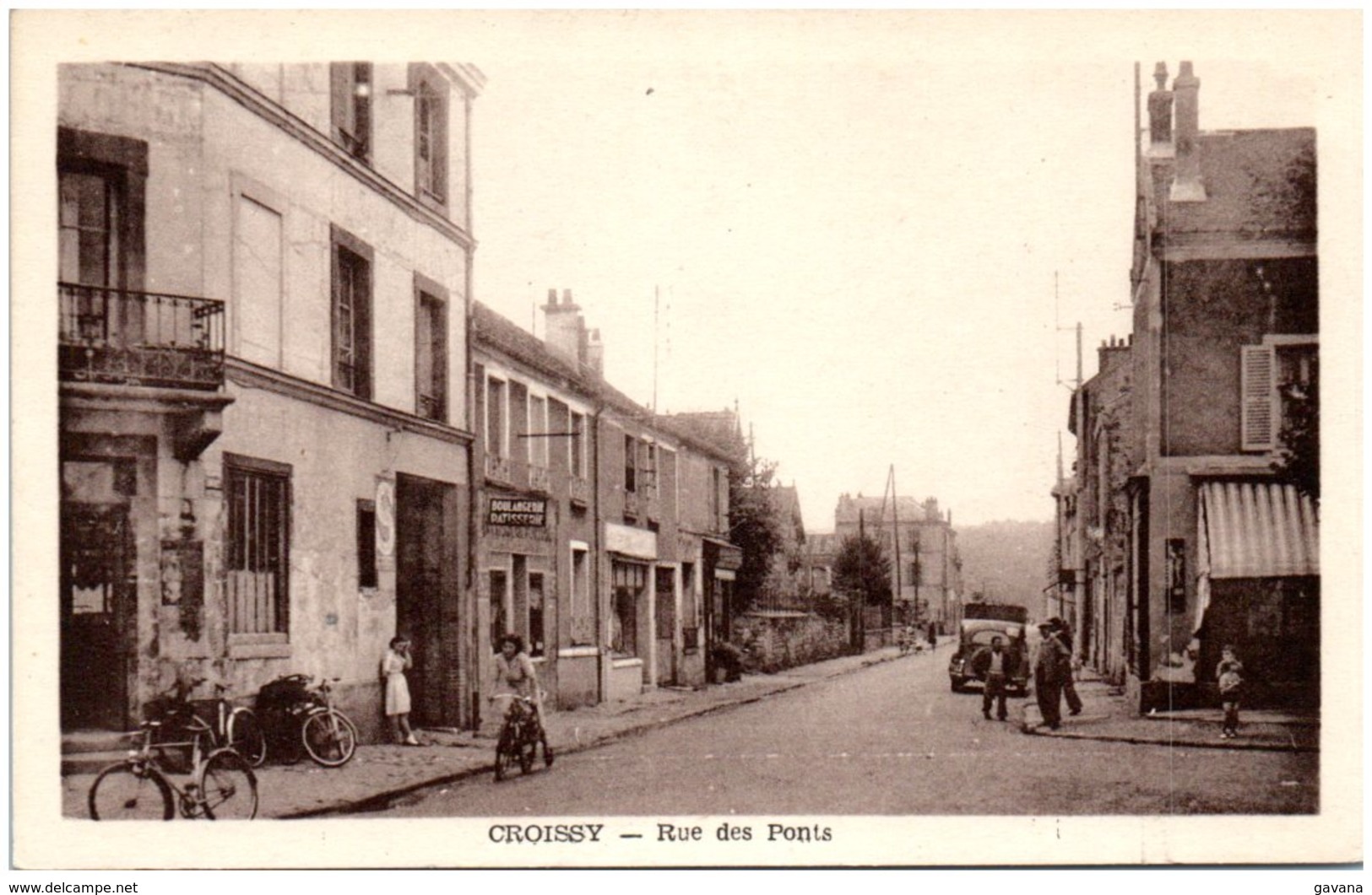 78 CROISSY-sur-SEINE - Rue Des Ponts - Croissy-sur-Seine