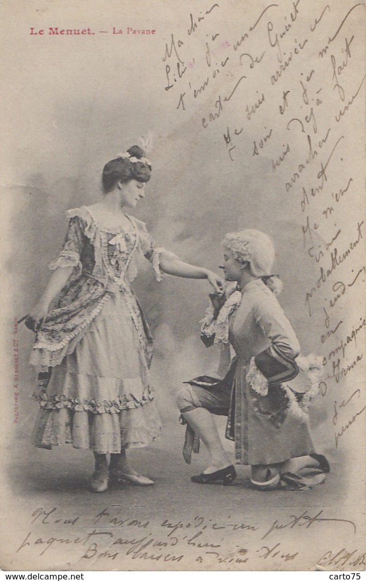 Spectacles - Danse - Le Menuet - La Pavane - 1903 - Danse