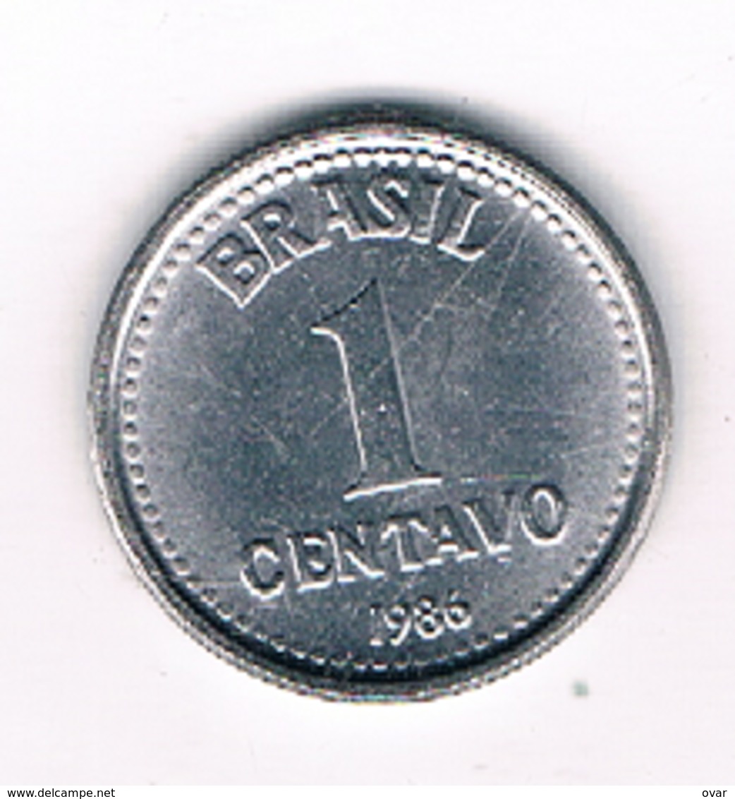 1 CENTAVO 1986 BRAZILIE /5566/ - Brésil