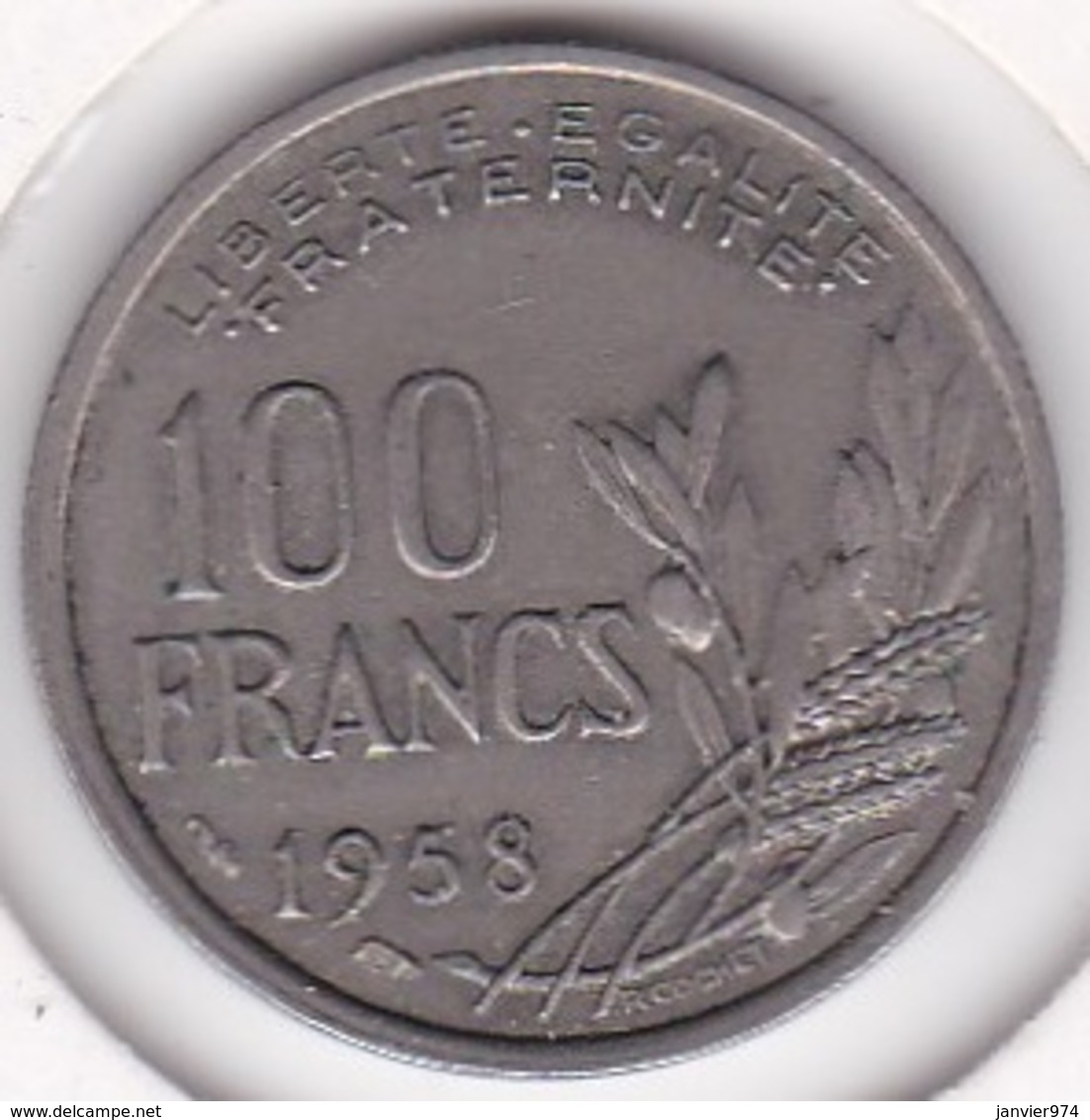 100 Francs Cochet 1958 - 100 Francs