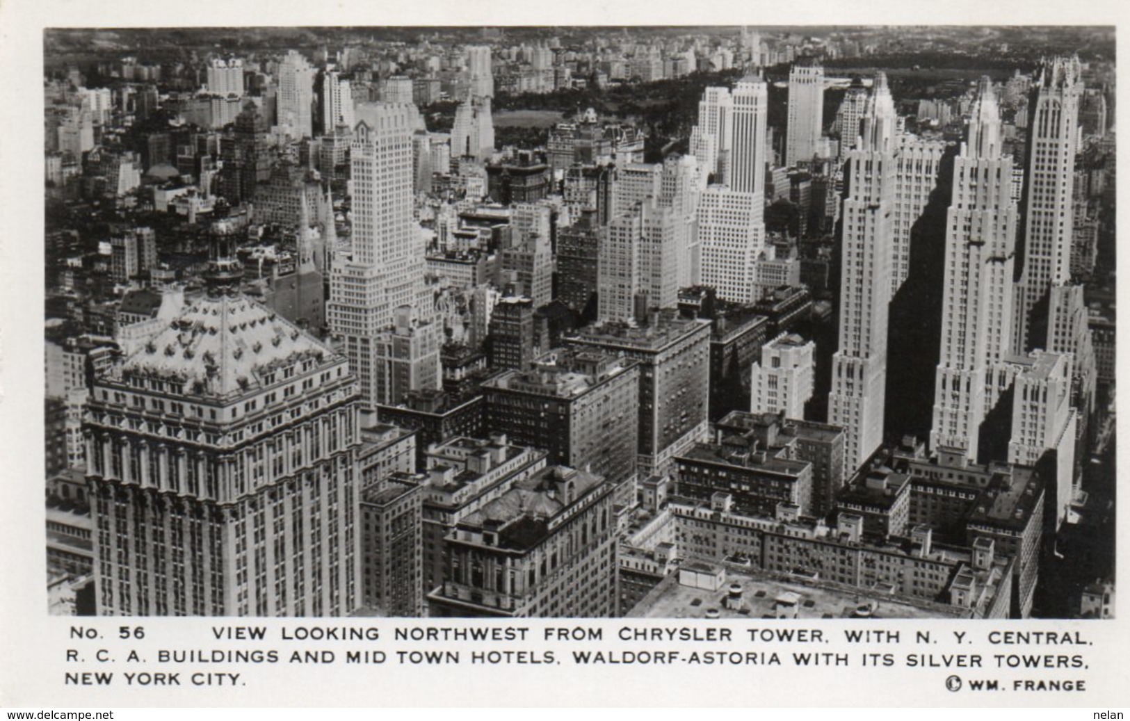 TOWN HOTELS-WALDORF ASTORIA-NEW YORK-CHRYSLER BUILDING-REAL PHOTO- NON VIAGGIATA - Chrysler Building