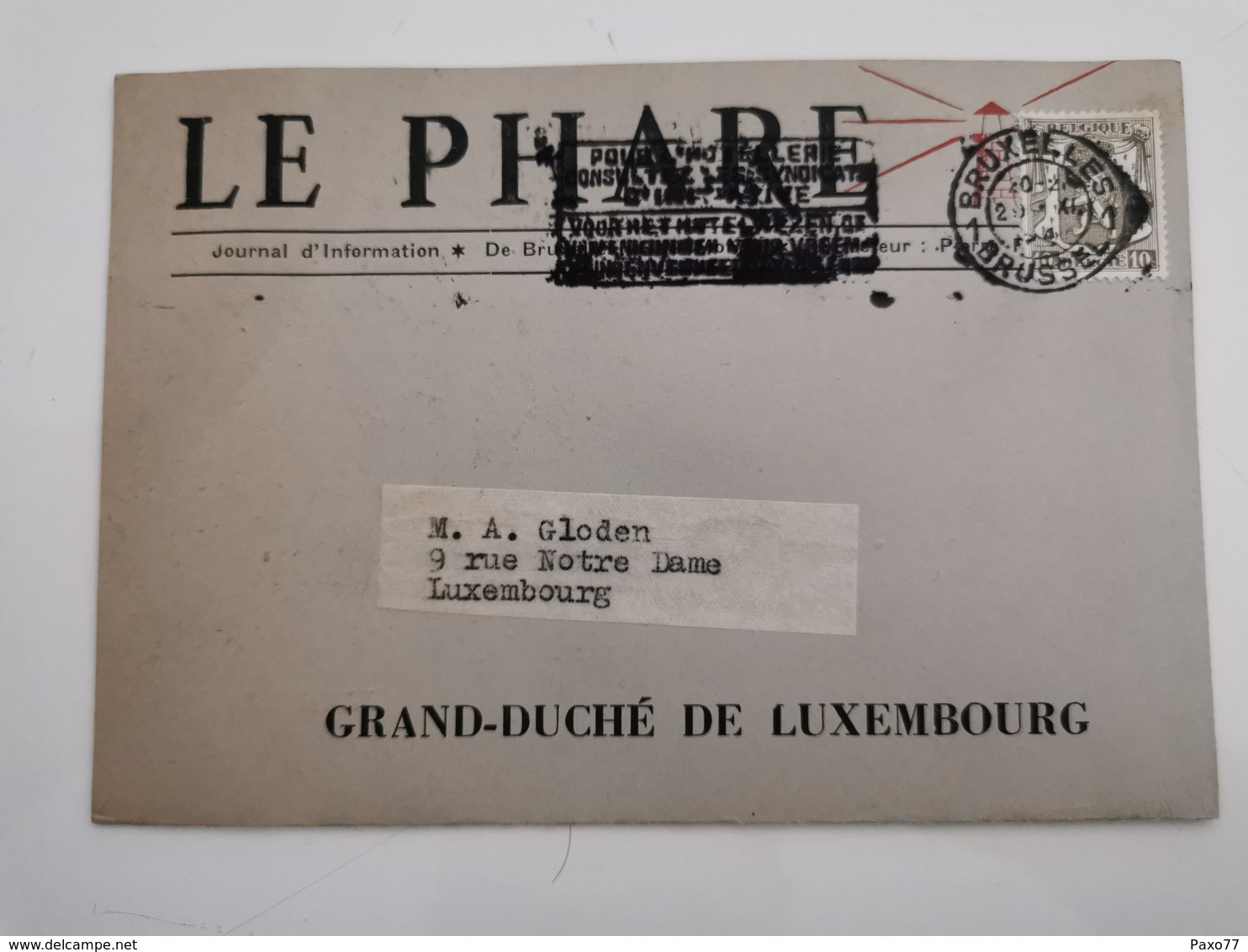 Le Phare, Grand-Duché De Luxembourg - Variétés & Curiosités
