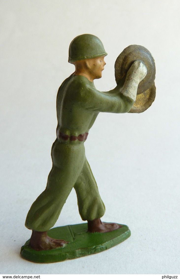 SOLDAT FIGURINE FIG FIG STARLUX 1954 FANTASSIN 10 CYMBALES SR MC (2) - Starlux