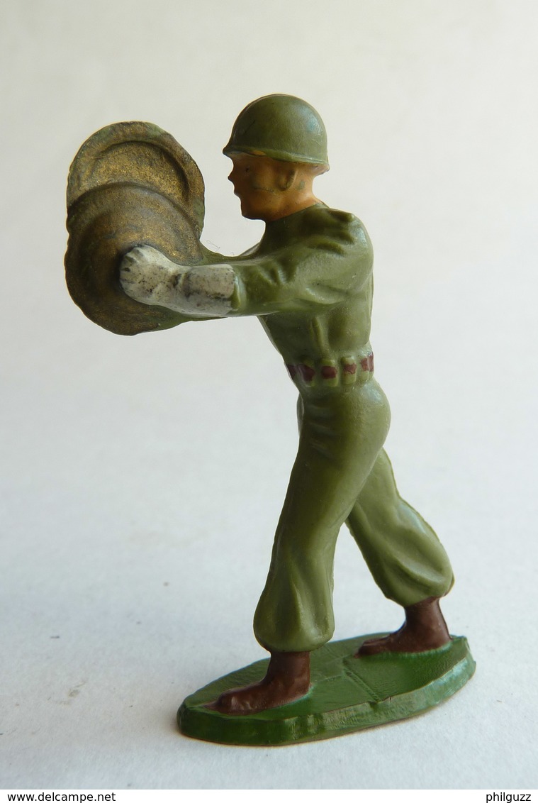 SOLDAT FIGURINE FIG FIG STARLUX 1954 FANTASSIN 10 CYMBALES SR MC (2) - Starlux