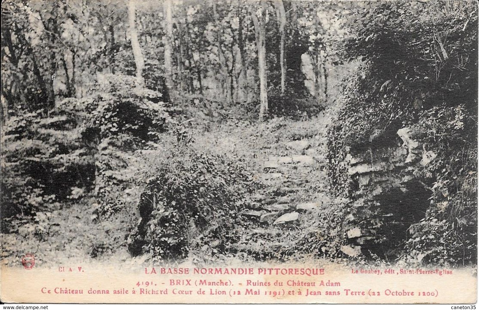 Brix - Ruines Du Chateau -circulé 1930 - Andere & Zonder Classificatie