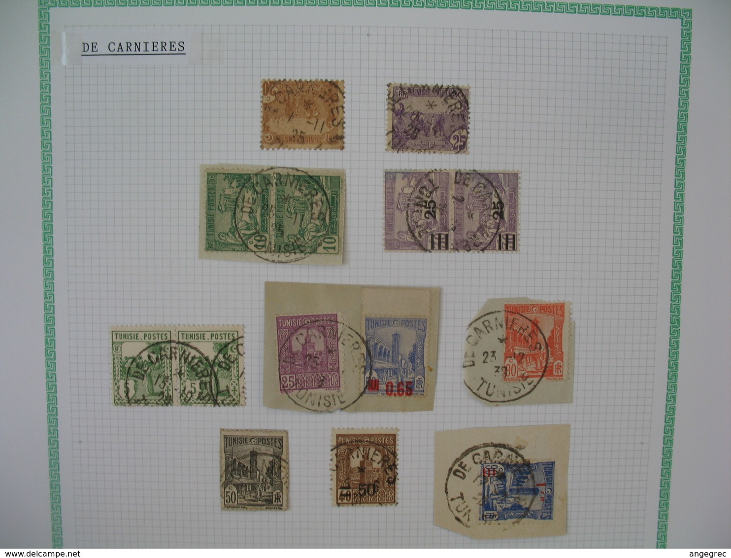 Tunisie Oblitéré, Lot De Timbres, Oblitération  choisies De  Decarnieres   Voir Scan - Used Stamps