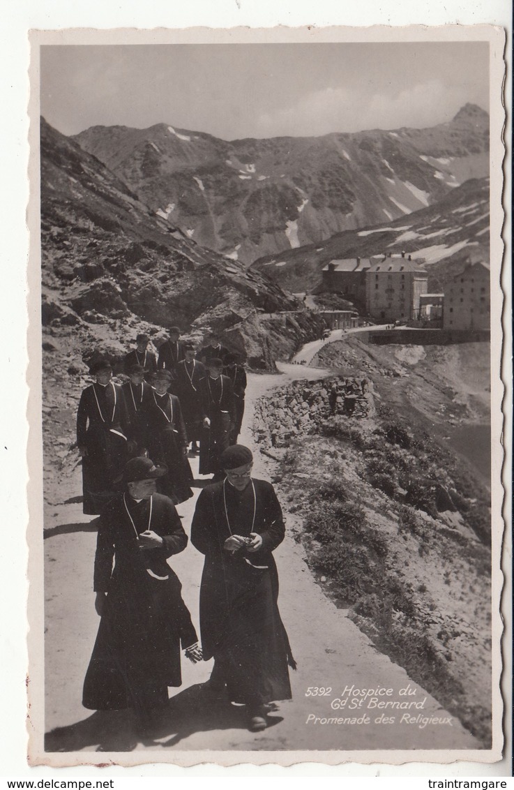 Suisse - VS - Grand-st-bernard - Hospice - Promenade Des Religieux - Altri & Non Classificati