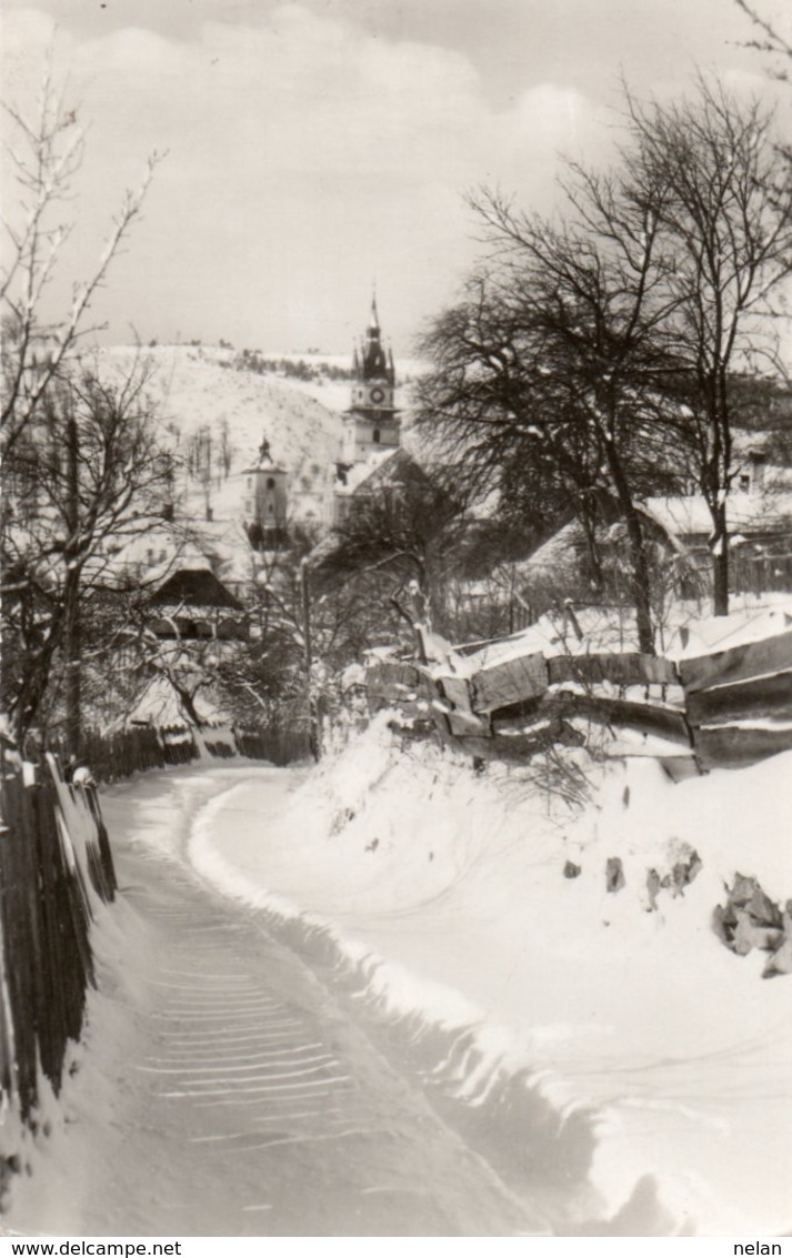 FOTOCARTOLINA-KREMNICA-ZAMOCKY KOSTOL-NON VIAGGIATA - Slovacchia