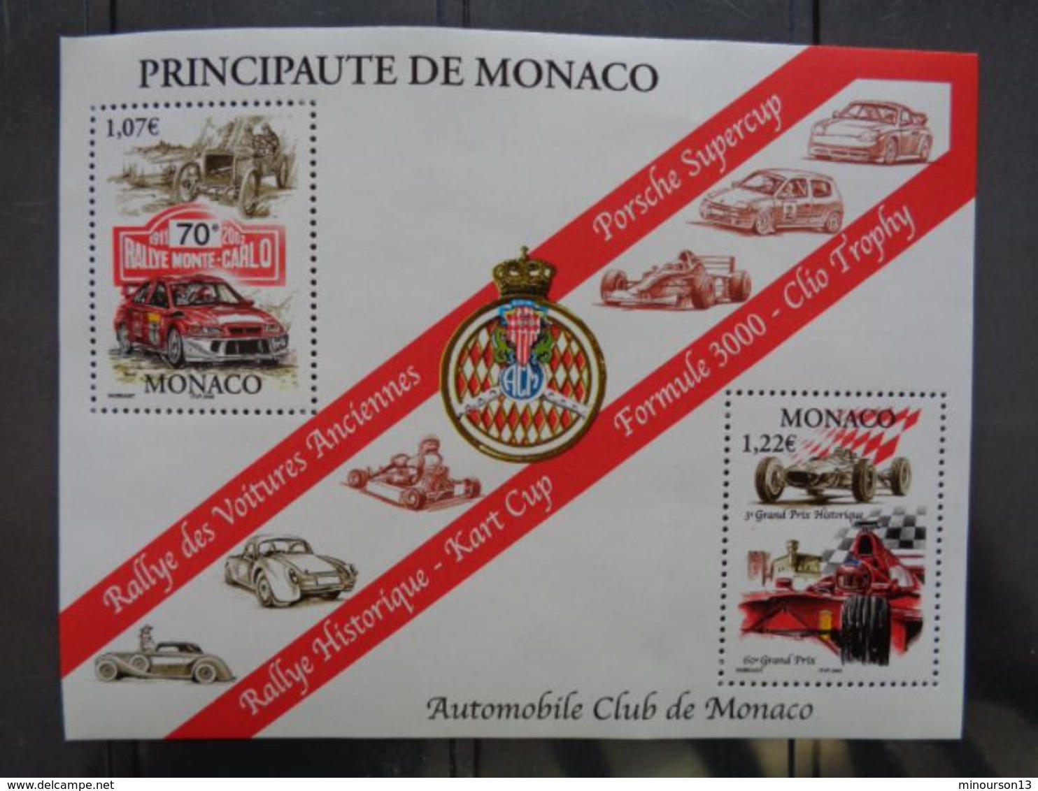 MONACO  2002 B.F. Y&T N° 86 ** - RALLYE DE MONTE CARLO 3e GRAND PRIX....... - Neufs