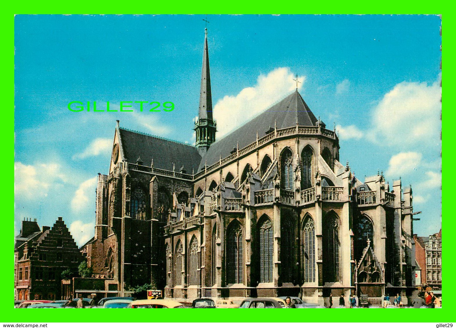LEUVEN, BELGIQUE - LOUVAIN, LA COLLÉGIALE ST-PIERRE - CIRCULÉE EN 1964 - - Leuven